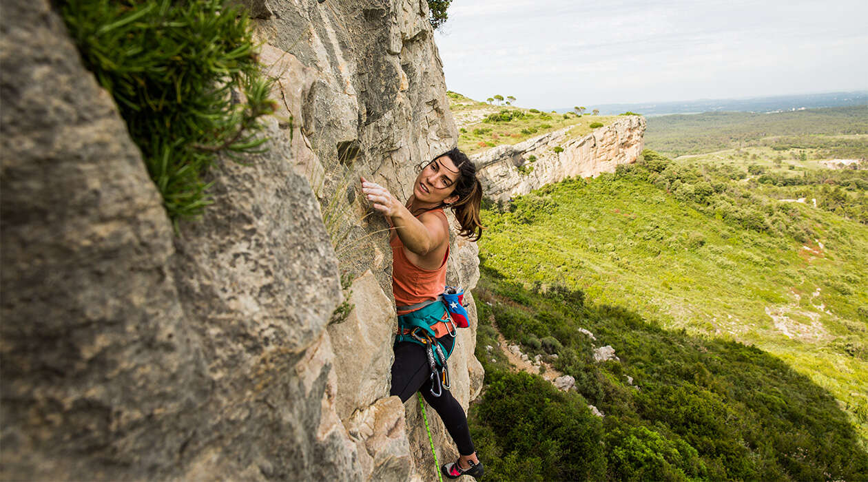 sports de corde escalade département herault