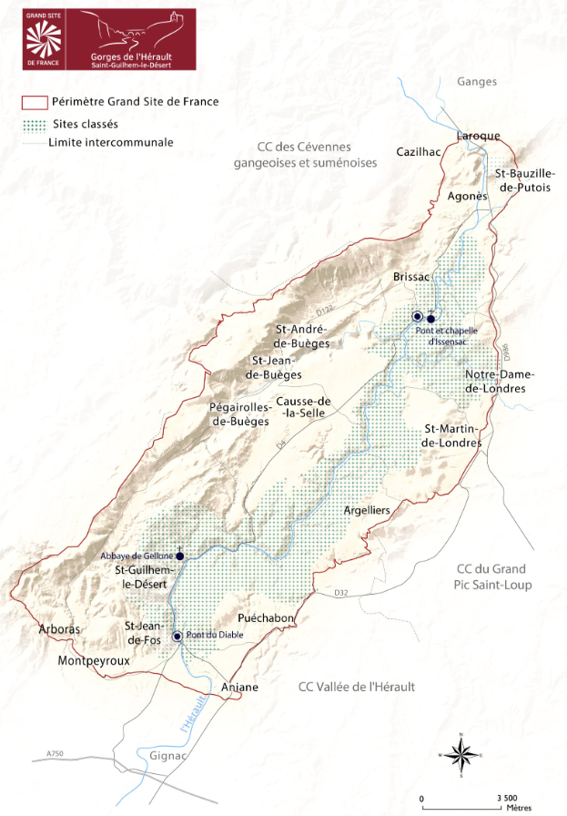 crédit Grand Site de France Gorges de l'Hérault