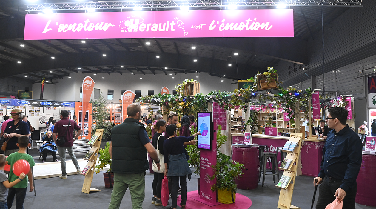 stand département hérault foire expositions Montpellier 2022