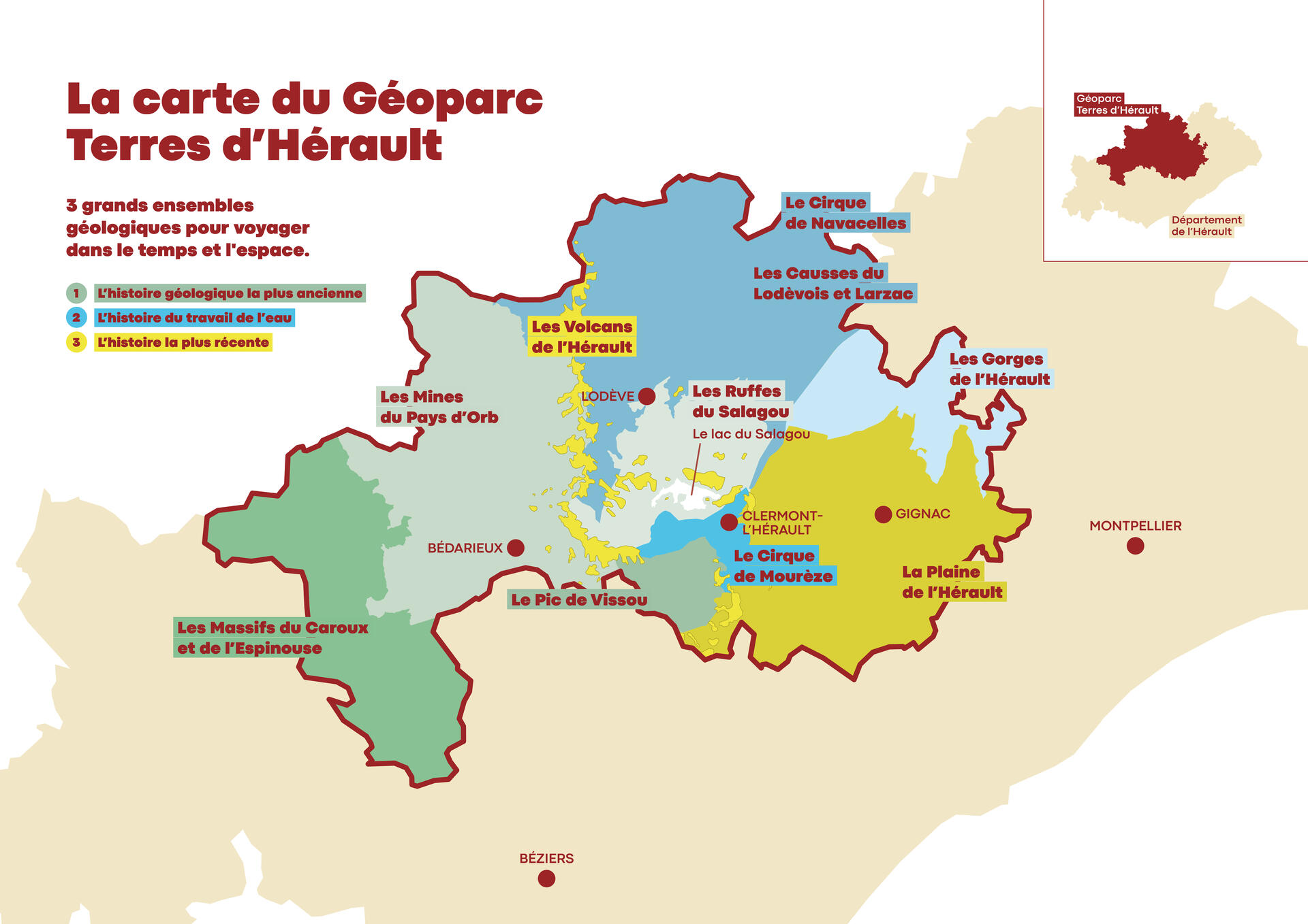 Carte du Géoparc